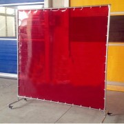 1.72m宽防辐射软玻璃帘厂房大片防电焊渣挡板