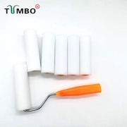 4寸水性平头海绵滚筒刷家具改色修边补漆无刷痕无死角