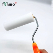 4寸水性平头海绵滚筒刷家具改色修边补漆无刷痕无死角