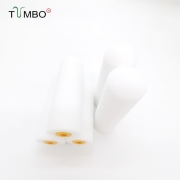 4寸水性单圆海绵滚筒刷乳胶漆胶水涂刷工具补漆绘画工具