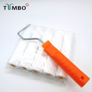 3寸油性海绵滚筒刷高密度补漆修边改色无刷痕无死角专用