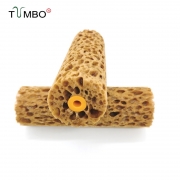 6寸海藻棉滚筒刷印花蜂窝海藻棉天然艺术漆涂刷做造型刷工具