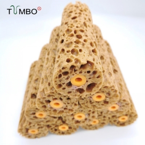 6寸海藻棉滚筒刷印花蜂窝海藻棉天然艺术漆涂刷做造型刷工具